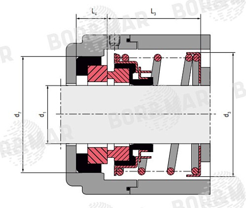 Торцевое уплотнение MSBT-PN в Уфе фото