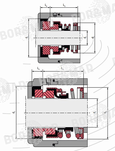 Торцевое уплотнение MS108 в Уфе фото
