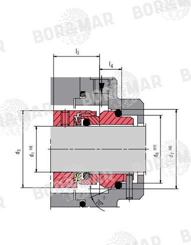 Торцевое уплотнение MSM7N в Уфе фото