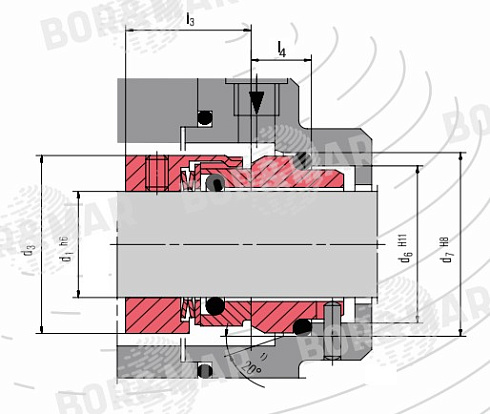 Торцевое уплотнение MSM74 в Уфе фото