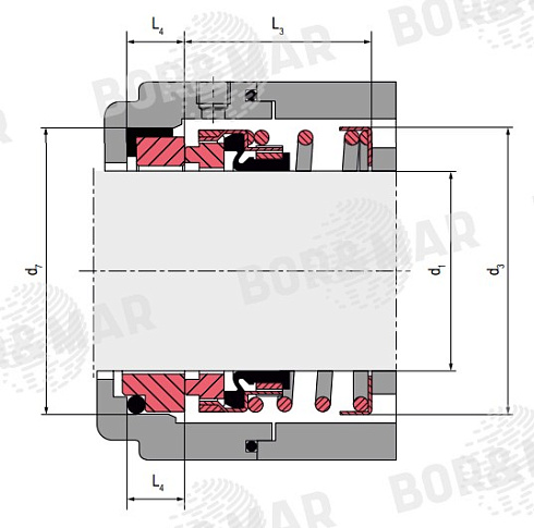 Торцевое уплотнение MSBIA в Уфе фото