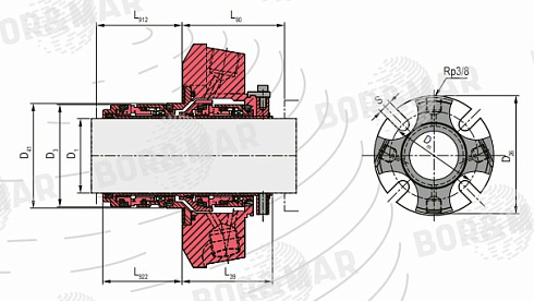 Торцевое уплотнение MS610 в Уфе фото