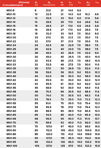 Торцевое уплотнение MG1-28 G60 QQPGG в Уфе фото