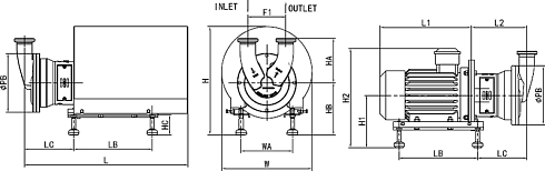 Самовсасывающий насос CIP-U-30-5